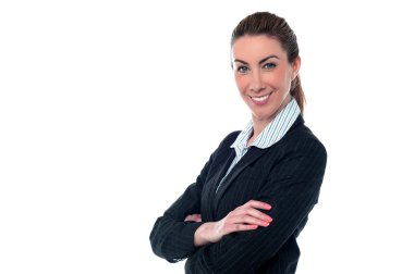 Gülümseyen Kendinden emin Girişimci