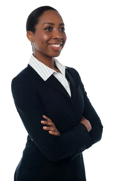 Confident female company manager — Stock Photo, Image
