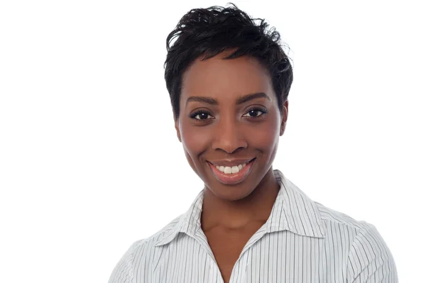 Attractive african woman posing — Stock Photo, Image