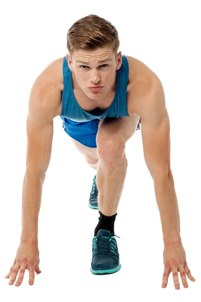 Estoy listo para la carrera. ... — Foto de Stock