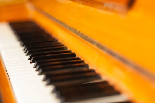 Teclado piano — Fotografia de Stock