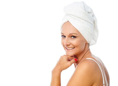 çekici güzel kadın modeli