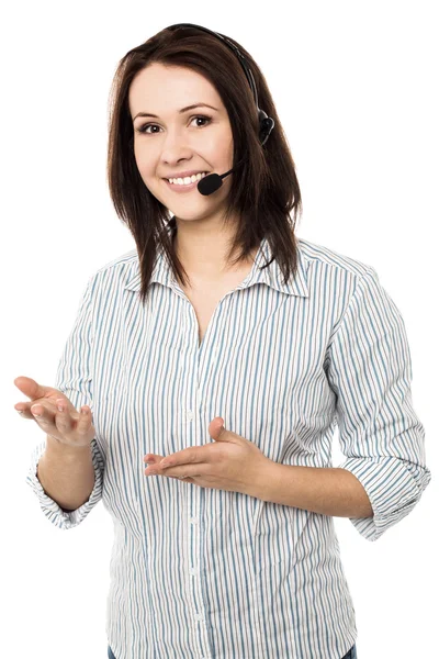 How can I assist you today? — Stock Photo, Image