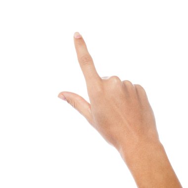 sanal ekran dokunaklı el