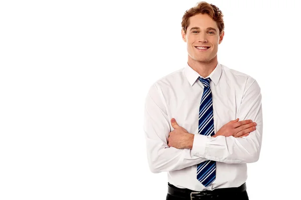 Portrait of young business executive — Stock Photo, Image