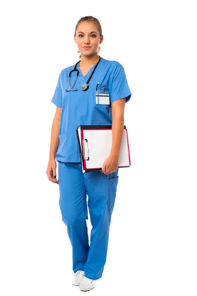 Profissional médico elegante em uniforme — Fotografia de Stock