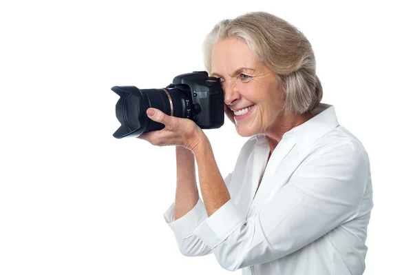 Pronto per la foto? Sorridi Per favore ! — Foto Stock