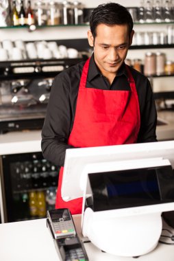 Barista personel nakit sayaç