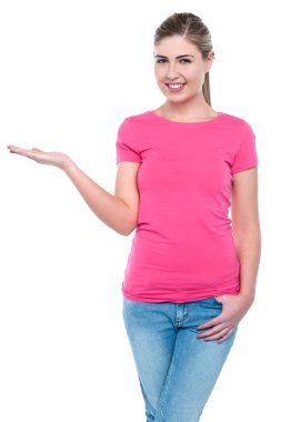 güzel bir kız bir şey teşvik