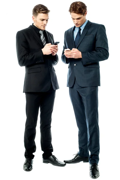 Two business executives — Stock Photo, Image