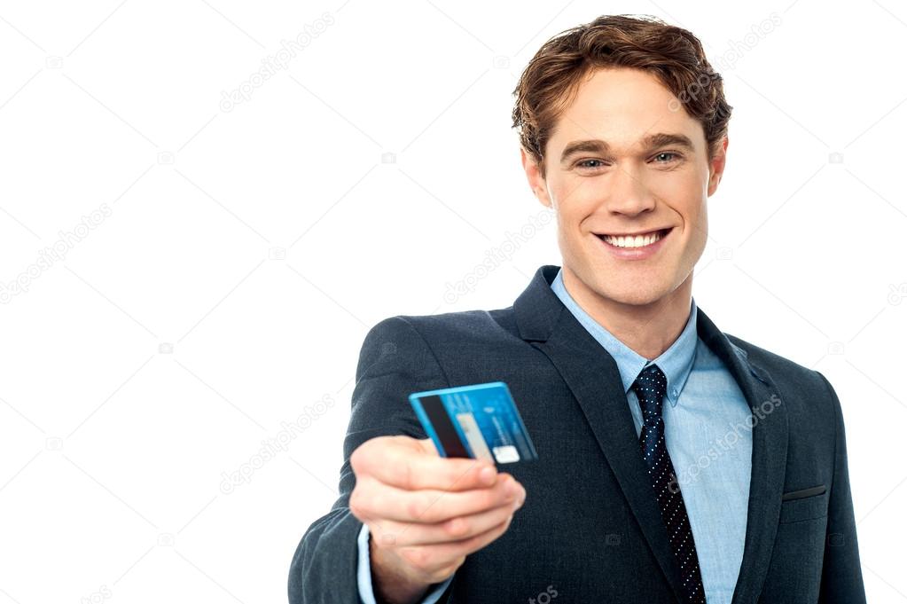 Smiling businessman