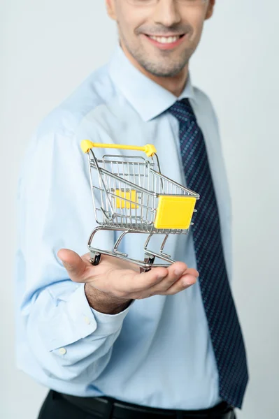 Add to cart, e-commerce concept. — Stock Photo, Image
