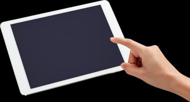 parmak tablet ekranda sivri uçlu