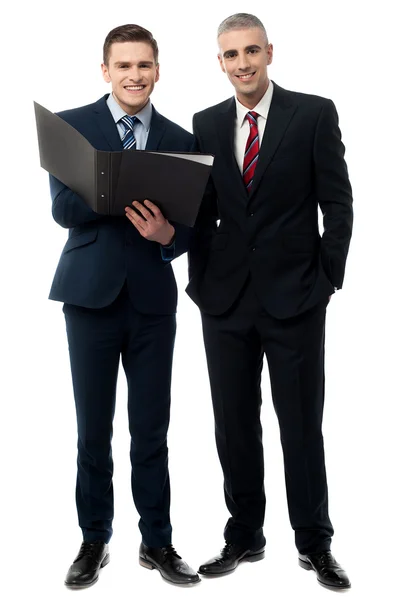 Confident business people posing — Stock Photo, Image