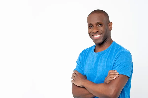 Man with crossed arms — Stock Photo, Image