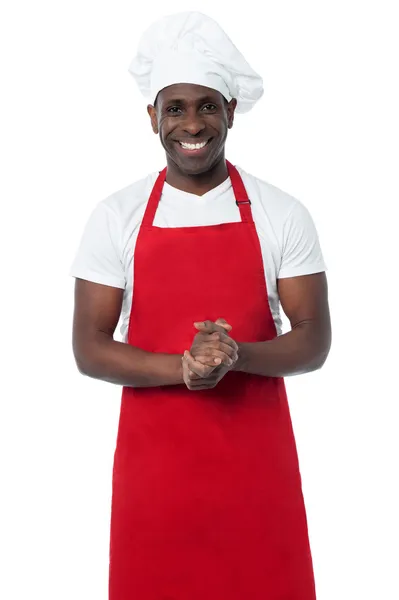 Handsome male chef — Stock Photo, Image