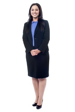 iş kadını elleriyle sıktı