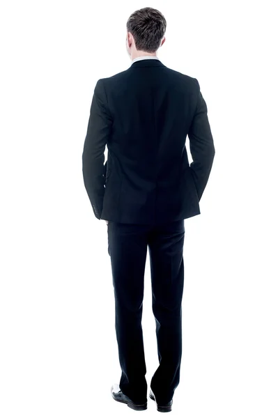 Business man from the back — Stock Photo, Image