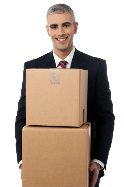 Its time to move to a new office — Stock Photo, Image