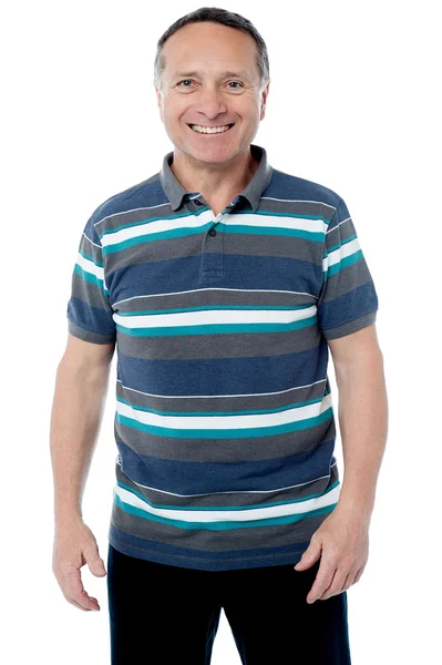 Smiling handsome man standing — Stock Photo, Image