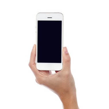 kadın el cep telefonu ile