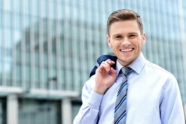 Businessman standing — Stock Photo, Image