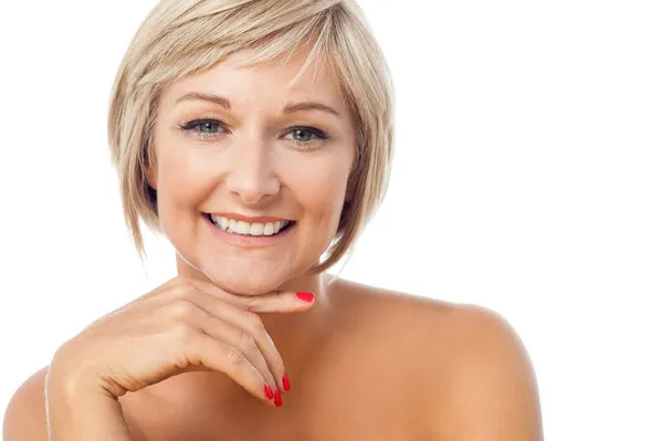 Middle aged woman posing — Stock Photo, Image