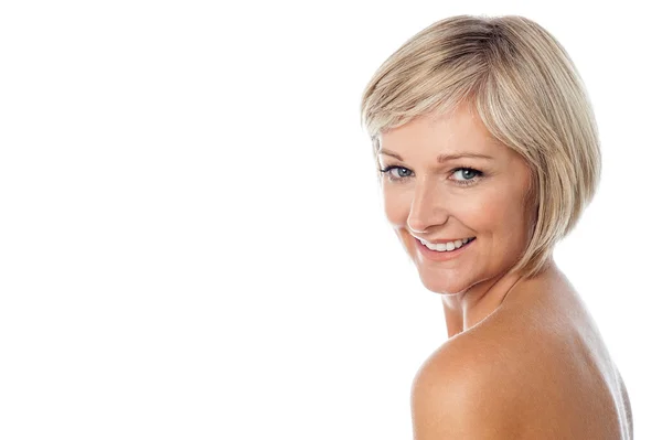 Woman with healthy clean skin — Stock Photo, Image