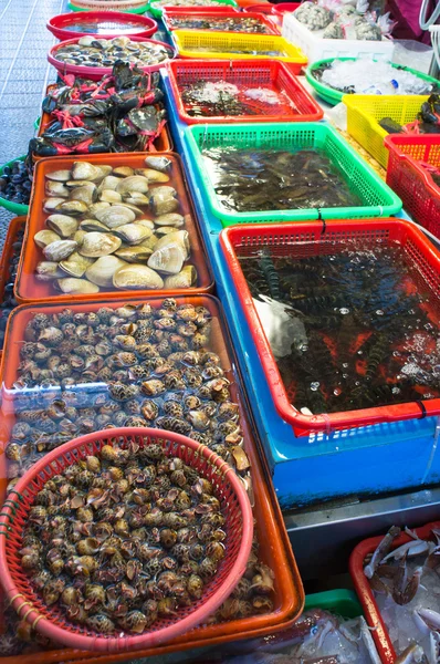 Mercato del pesce di Taiwan Immagini Stock Royalty Free