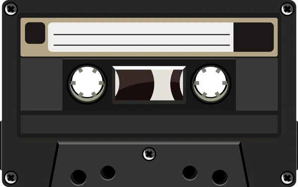 Cassette audio — Image vectorielle