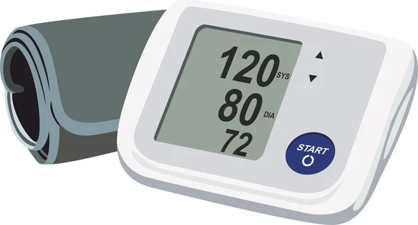 Digital tonometer — Stock Vector