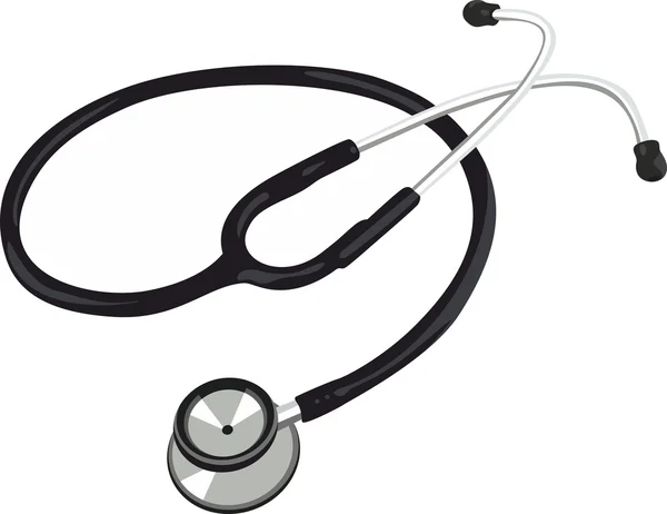 医学の聴診器 — ストックベクタ
