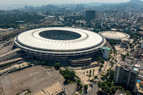 Het Maracana Stadion Braziliaans Voetbal Stad Rio Janeiro Brazilië Zuid Stockafbeelding