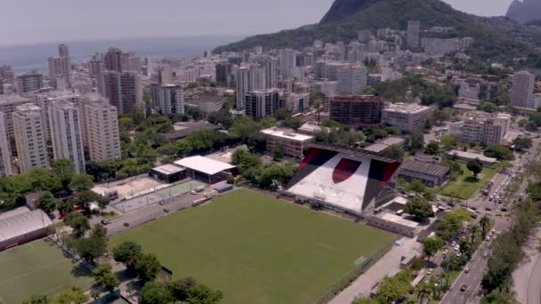 Фламенго Футбол Клуб Фламенго Регата Рио Жанейро Бразилия — стоковое видео