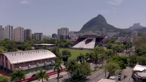 Фламенго Футбол Клуб Фламенго Регата Рио Жанейро Бразилия — стоковое видео