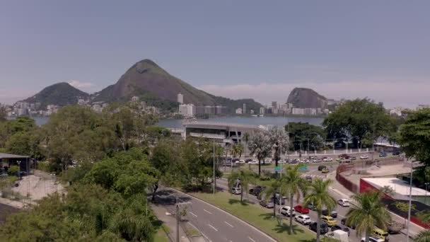 Rio Janeiro Brazylia Mario Ribeiro Ulicy — Wideo stockowe