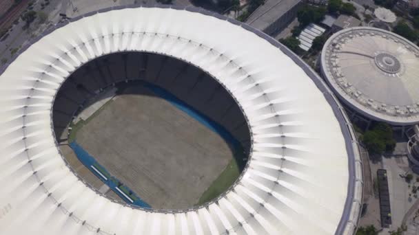 Estadio Maracana Fútbol Brasileño Ciudad Río Janeiro Brasil América Del — Vídeos de Stock