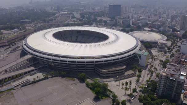 Estadio Maracana Fútbol Brasileño Ciudad Río Janeiro Brasil América Del — Vídeos de Stock