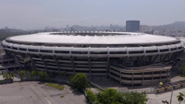 Estadio Maracana Fútbol Brasileño Ciudad Río Janeiro Brasil América Del — Vídeos de Stock