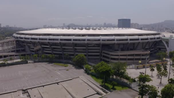 Estadio Maracana Fútbol Brasileño Ciudad Río Janeiro Brasil América Del — Vídeos de Stock