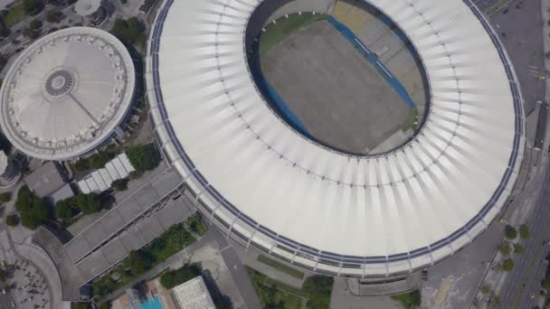 Estadio Maracana Fútbol Brasileño Ciudad Río Janeiro Brasil América Del — Vídeos de Stock