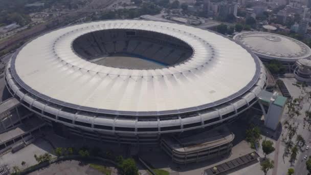 Estadio Maracana Fútbol Brasileño Ciudad Río Janeiro Brasil América Del — Vídeos de Stock