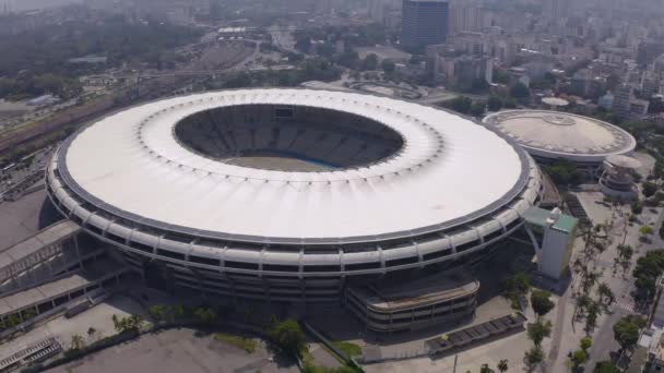 Estadio Maracana Fútbol Brasileño Ciudad Río Janeiro Brasil América Del — Vídeos de Stock