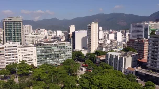 Рио Жанейро Район Феллон Площадь Генерала Осорио — стоковое видео