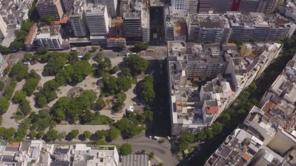 Rio Janeiro Stadtteil Leblon General Osorio Platz — Stockvideo