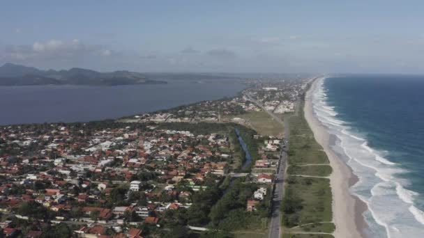 Maravilhosas Praias Mundo Saquarema Rio Janeiro Brasil — Vídeo de Stock