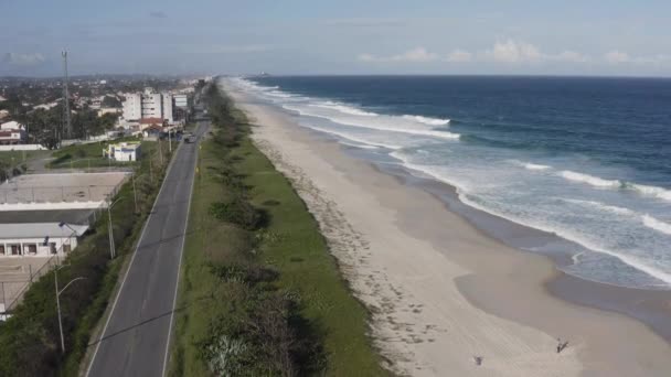 Merveilleuses Plages Dans Monde Saquarema État Rio Janeiro Brésil — Video