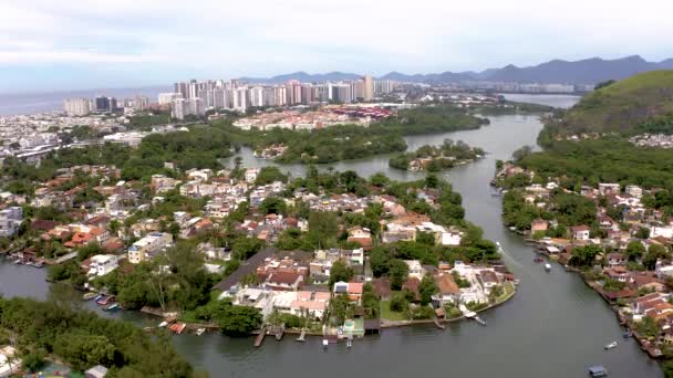 里约热内卢 吉戈拉岛Barra Tijuca区 — 图库视频影像