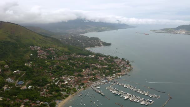 Ilhabela Island Beach Sao Paulo Brazílie — Stock video