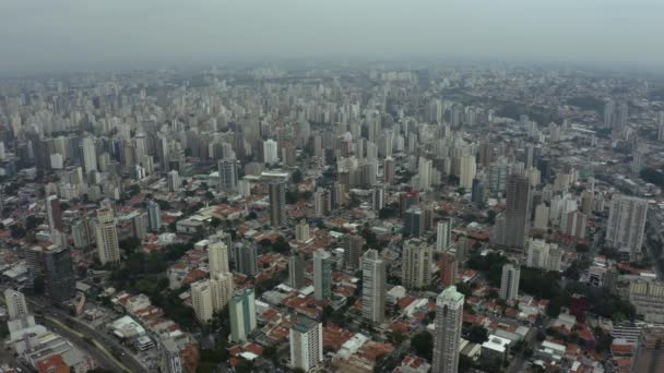 Campinas City Jose Souza Campos Street Brasil — Vídeo de Stock